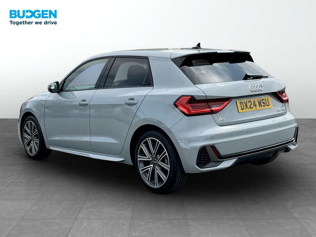 Audi A1 1.0 Tfsi 30 S Line Sportback Euro 6 Ss Grey #4