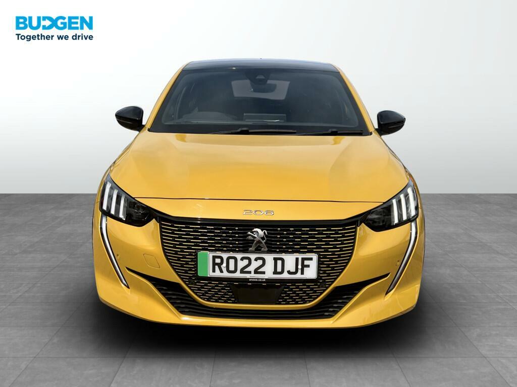 Peugeot e-208 50Kwh Gt 7Kw Charger Yellow #2