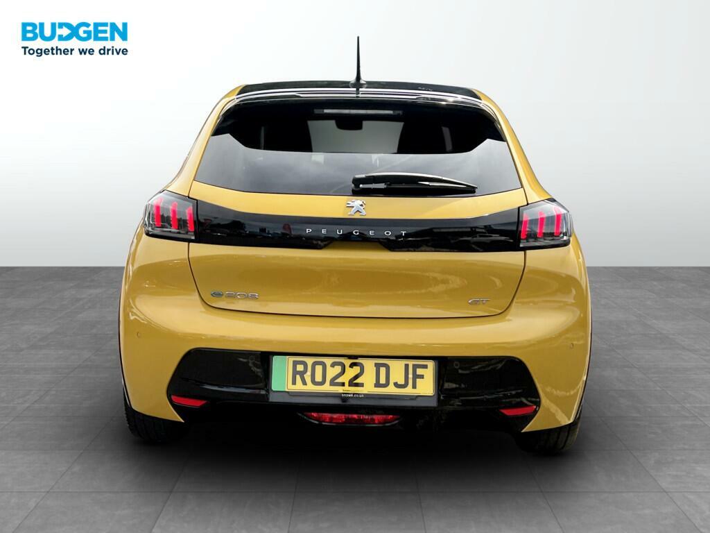 Peugeot e-208 50Kwh Gt 7Kw Charger Yellow #5