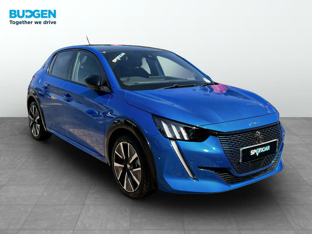 Peugeot e-208 50Kwh Gt Premium 7Kw Charger Blue