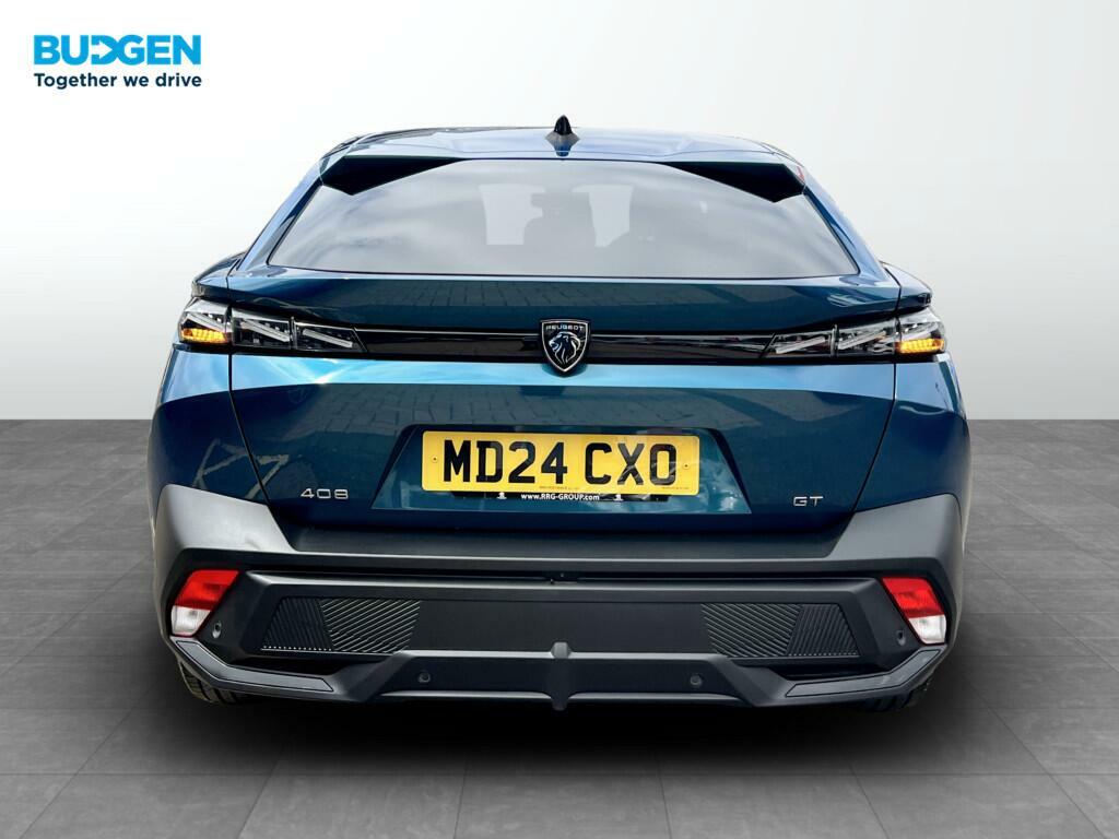 Peugeot 408 1.2 Puretech Gt Fastback Eat Euro 6 Ss Blue #5