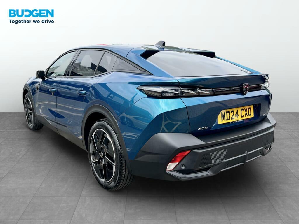 Peugeot 408 1.2 Puretech Gt Fastback Eat Euro 6 Ss Blue #4