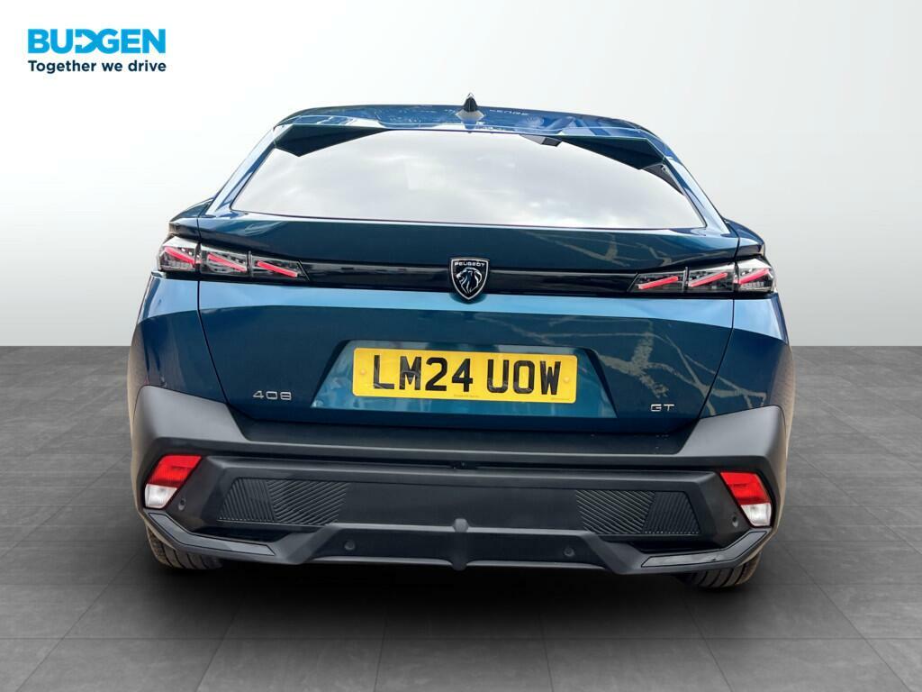 Peugeot 408 1.2 Puretech Gt Fastback Eat Euro 6 Ss Blue #5