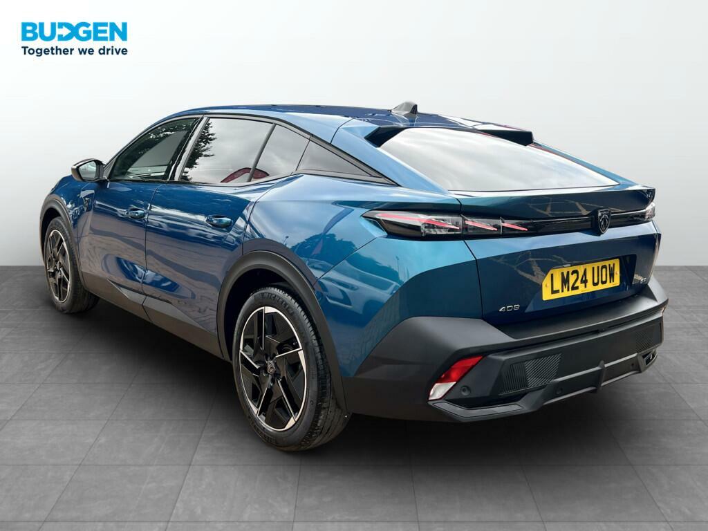 Peugeot 408 1.2 Puretech Gt Fastback Eat Euro 6 Ss Blue #4