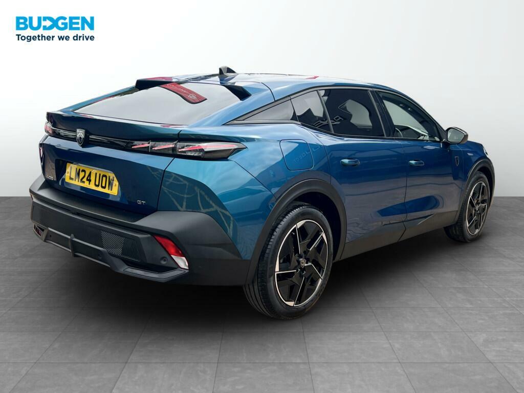 Peugeot 408 1.2 Puretech Gt Fastback Eat Euro 6 Ss Blue #6
