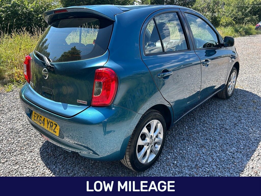 Nissan Micra Acenta Blue #3