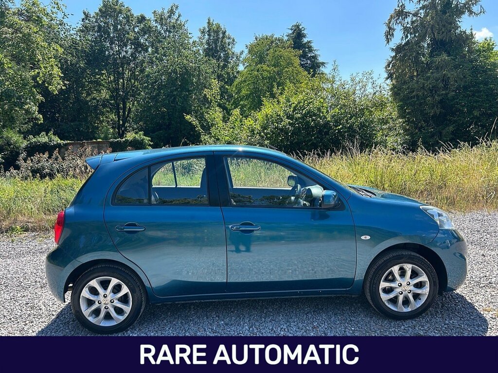 Nissan Micra Acenta Blue #4