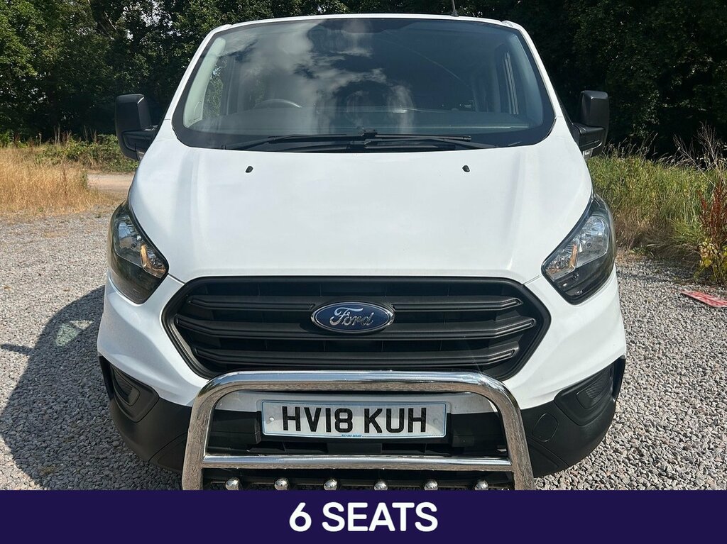 Ford Transit Custom 300 Ecoblue HV18KUH White #2