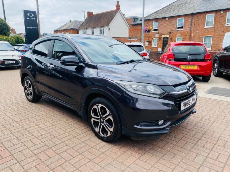 Honda Hr-V 1.5 I-vtec Ex Cvt - 2017 66 Black #3