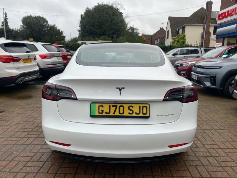 Tesla Model 3 Long Range Awd White #6