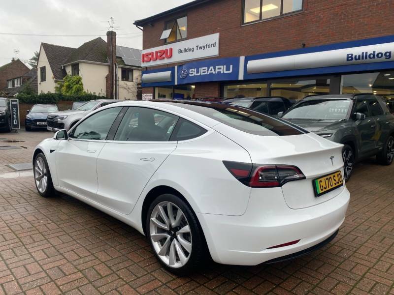 Tesla Model 3 Long Range Awd White #5