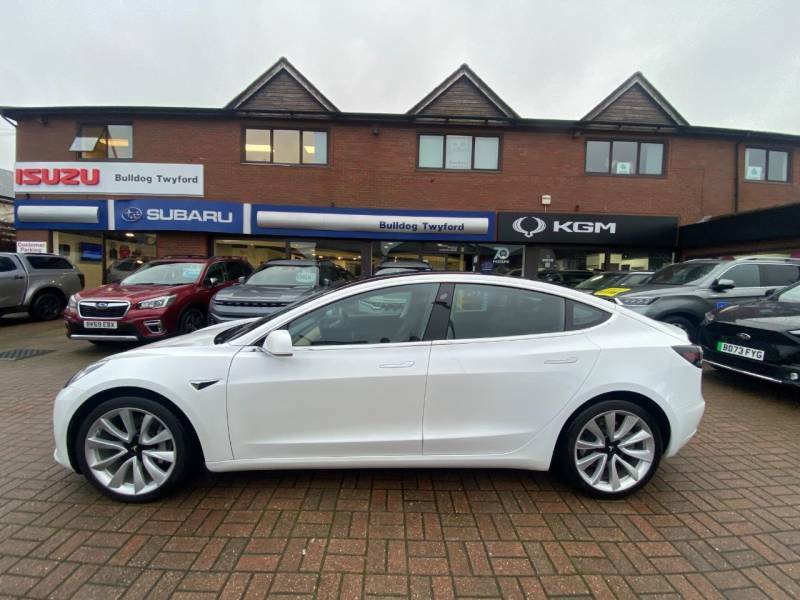 Tesla Model 3 Long Range Awd White #4