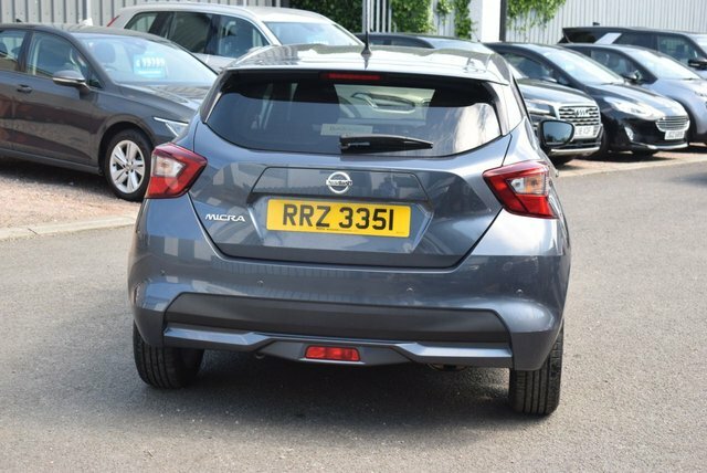 Nissan Micra 1.0 Ig-t Acenta Hatchback Xtron Euro 6 Grey #5
