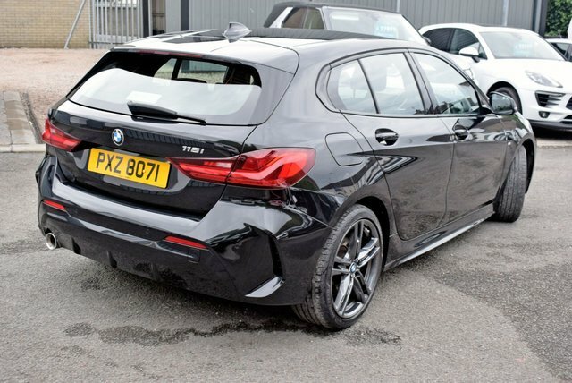 BMW 1 Series 1.5 118I M Sport Lcp Hatchback Black #5