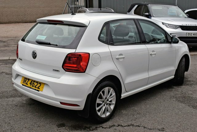 Volkswagen Polo 1.0 Bluemotion Tech Se Hatchback White #3