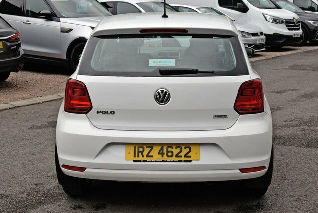 Volkswagen Polo 1.0 Bluemotion Tech Se Hatchback White #4