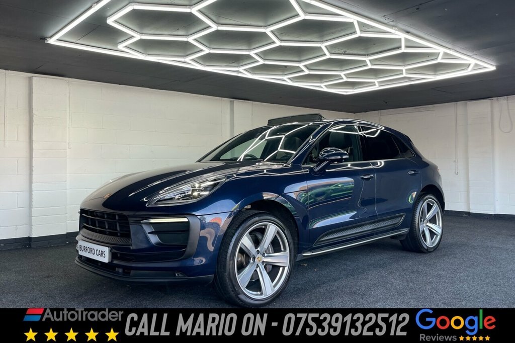Porsche Macan Suv Blue