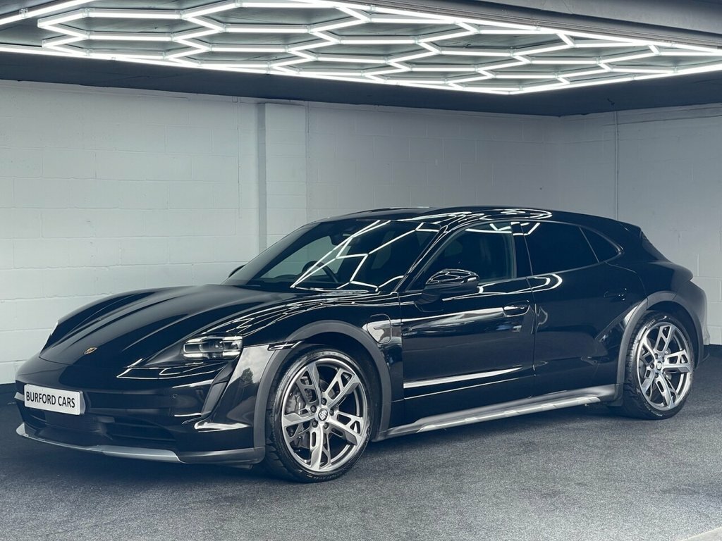 Porsche Taycan Estate AE23TZD Black #2