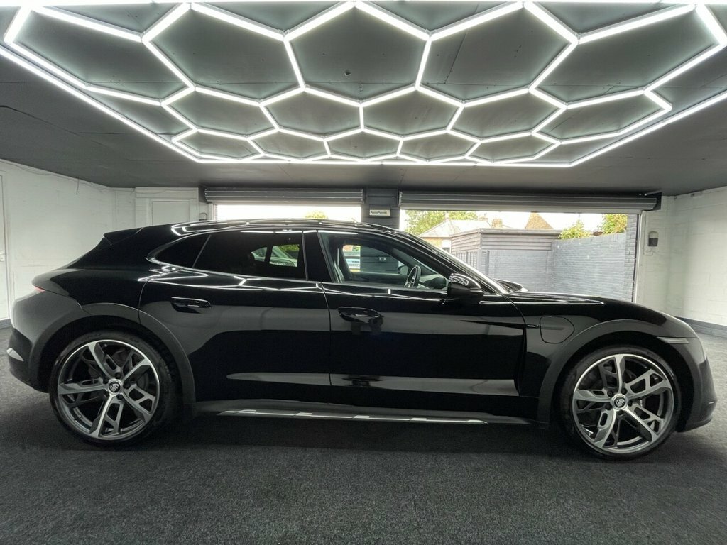 Porsche Taycan Estate AE23TZD Black #3