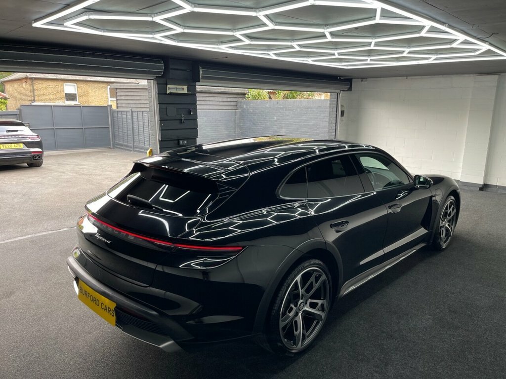 Porsche Taycan Estate AE23TZD Black #5
