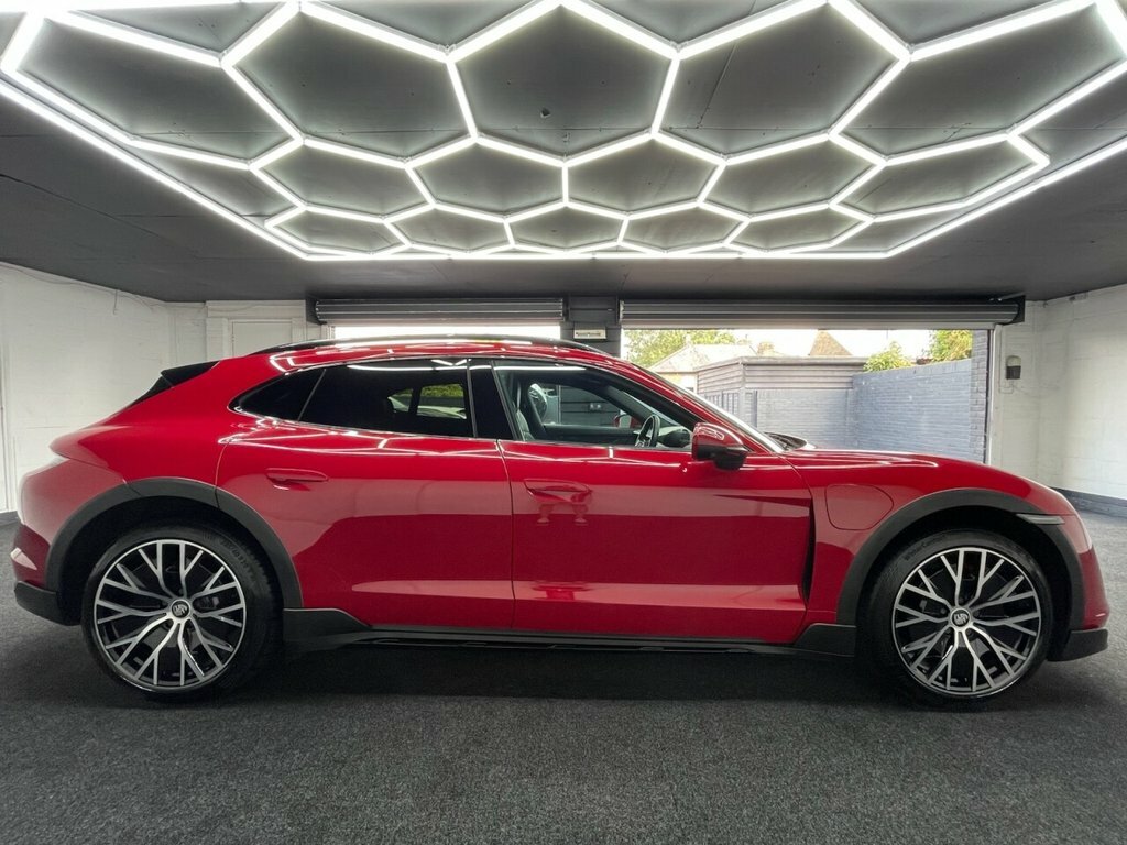Porsche Taycan Estate Red #3