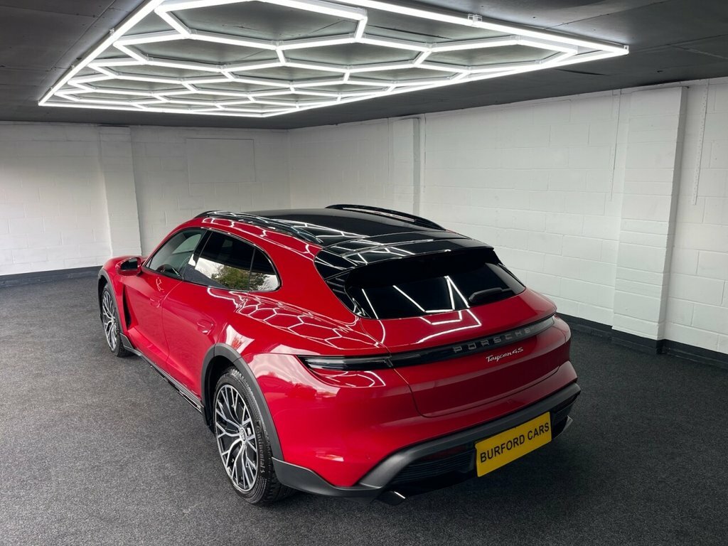 Porsche Taycan Estate Red #6
