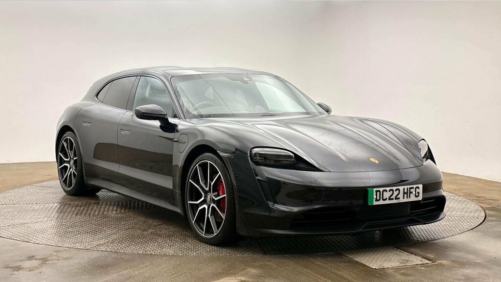 Porsche Taycan Estate Black
