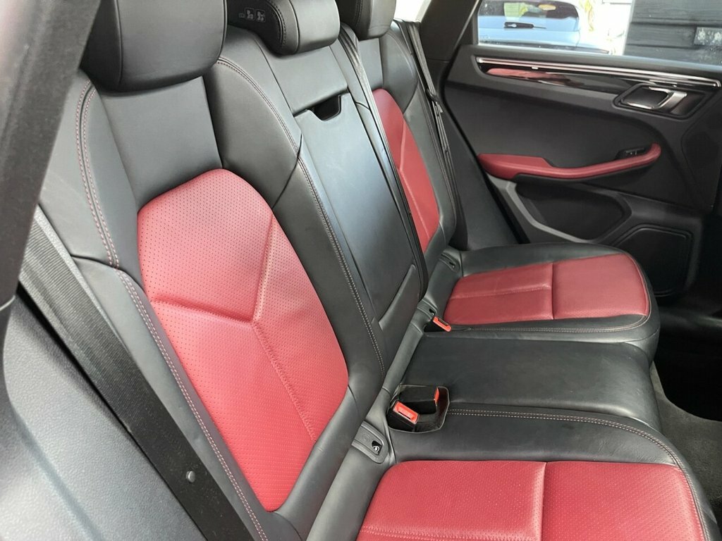 Porsche Macan S Pdk Panoramic Sun Roof Bose Sound Red #7