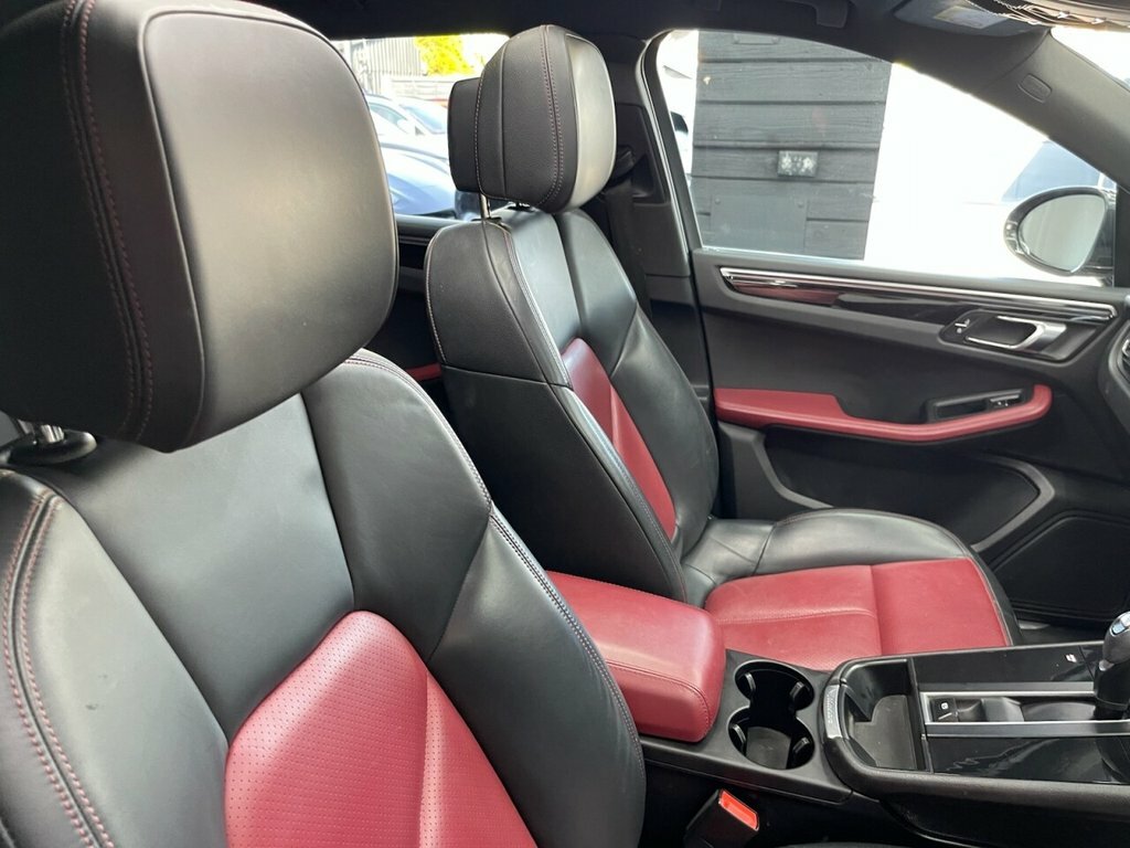 Porsche Macan S Pdk Panoramic Sun Roof Bose Sound Red #17