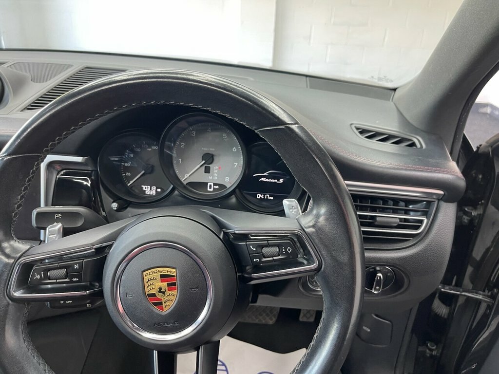 Porsche Macan S Pdk Panoramic Sun Roof Bose Sound Red #12