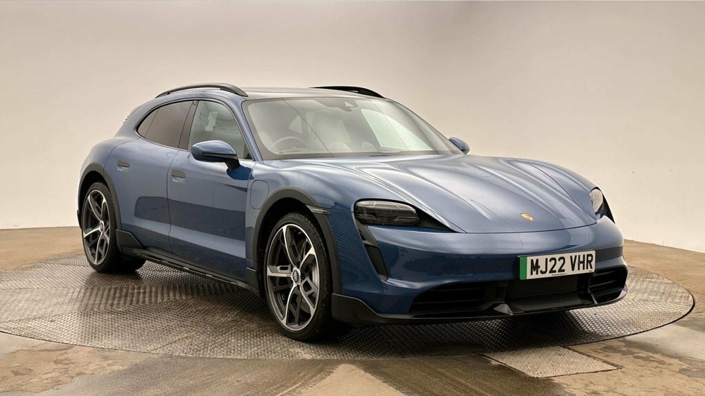 Porsche Taycan Estate Blue