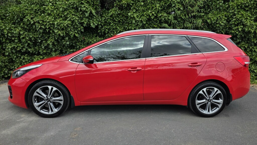 Kia Ceed 1.6 Crdi Gt-line Sportwagon Euro 6 FG66JFO Red #2