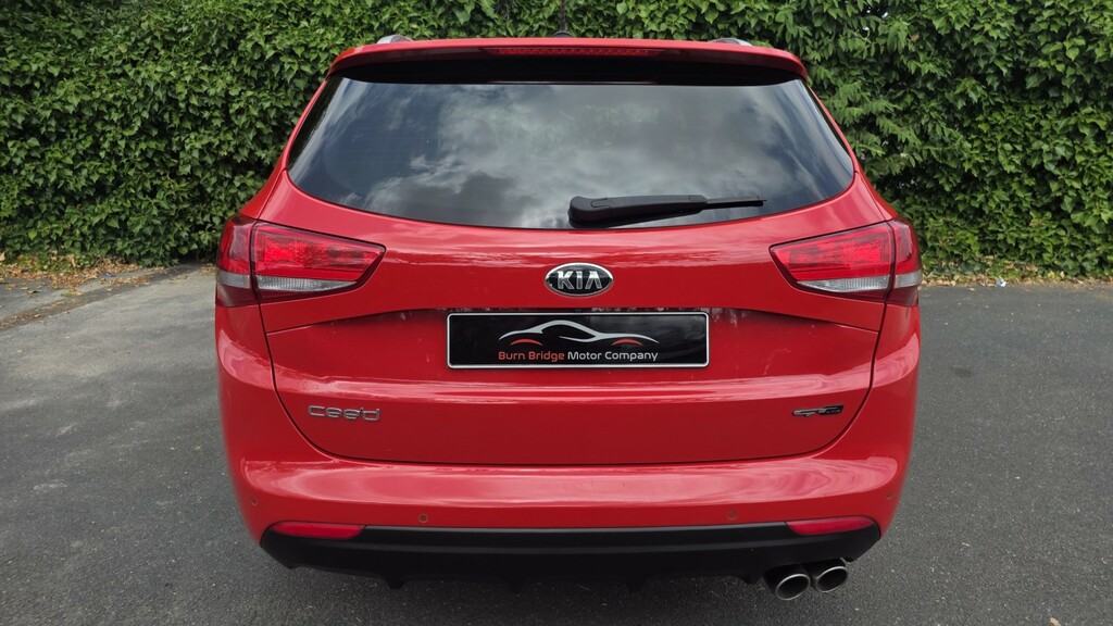 Kia Ceed 1.6 Crdi Gt-line Sportwagon Euro 6 FG66JFO Red #4