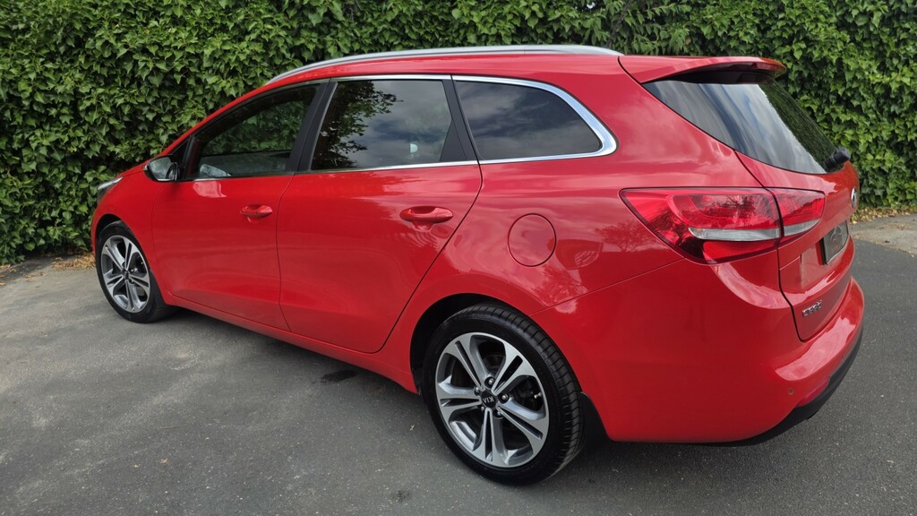 Kia Ceed 1.6 Crdi Gt-line Sportwagon Euro 6 FG66JFO Red #3