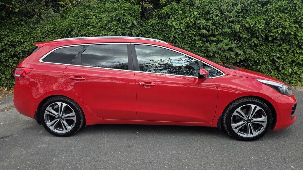 Kia Ceed 1.6 Crdi Gt-line Sportwagon Euro 6 FG66JFO Red #6