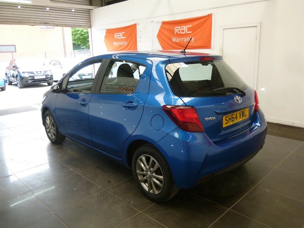 Toyota Yaris Vvt-i Icon SH64VWL Blue #6