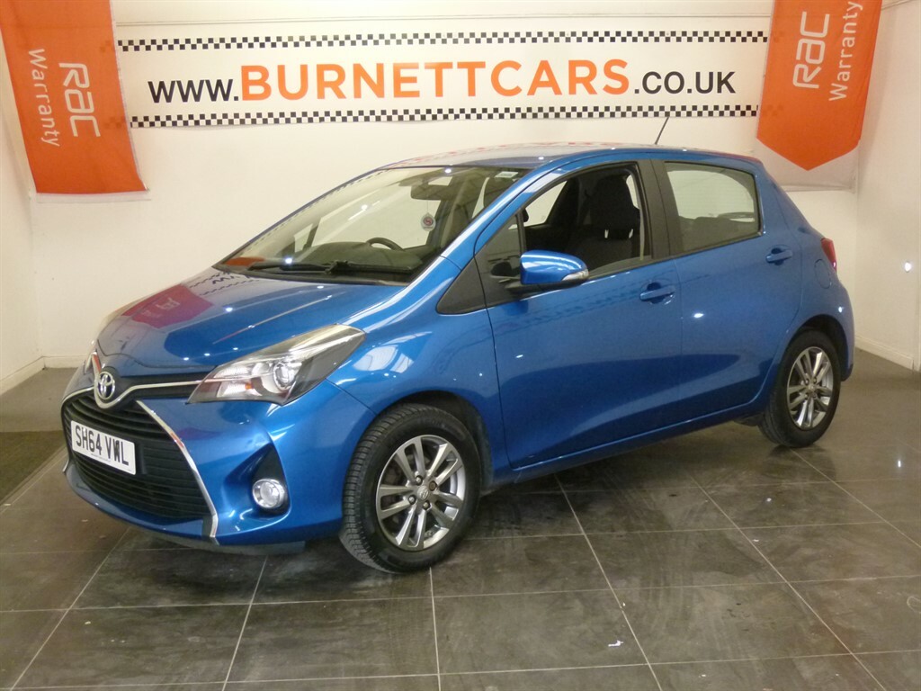 Toyota Yaris Vvt-i Icon SH64VWL Blue #2