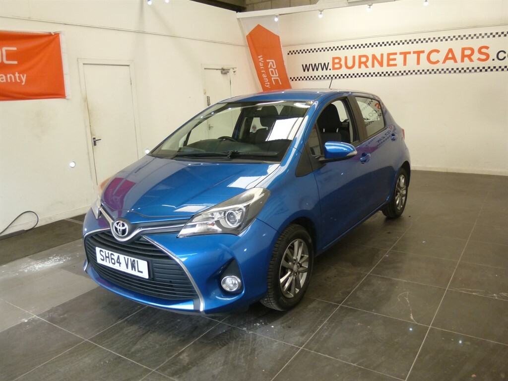 Toyota Yaris Vvt-i Icon SH64VWL Blue #5