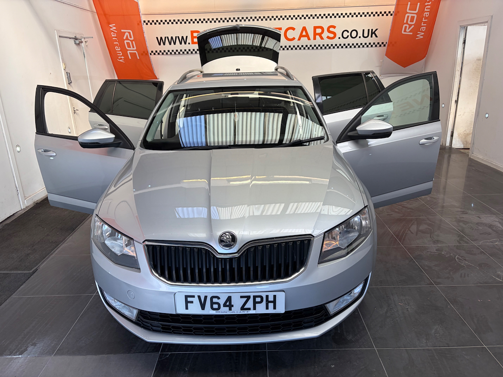 Skoda Octavia Estate 1.6 Tdi Se L Dsg Euro 6 Ss 201565 Black #23