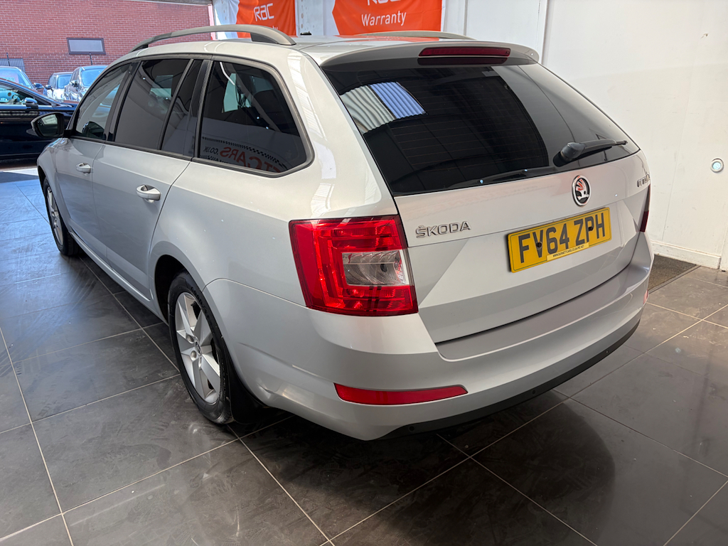 Skoda Octavia Estate 1.6 Tdi Se L Dsg Euro 6 Ss 201565 Black #8