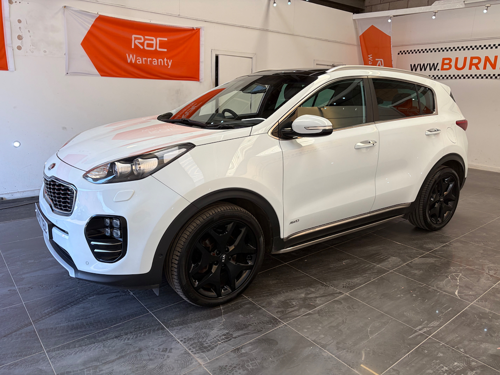 Kia Sportage Crdi Gt-line S LF67TEU White #5