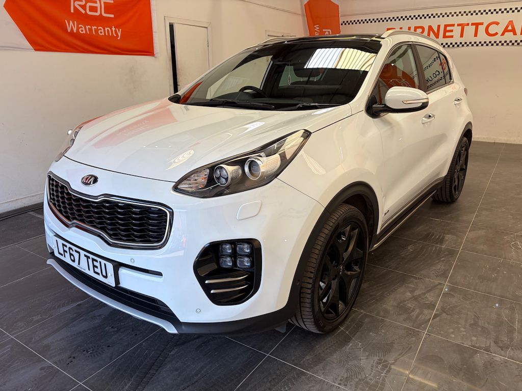 Kia Sportage Crdi Gt-line S LF67TEU White #4