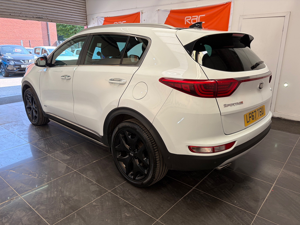 Kia Sportage Crdi Gt-line S LF67TEU White #6