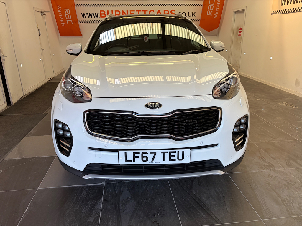 Kia Sportage Crdi Gt-line S LF67TEU White #3