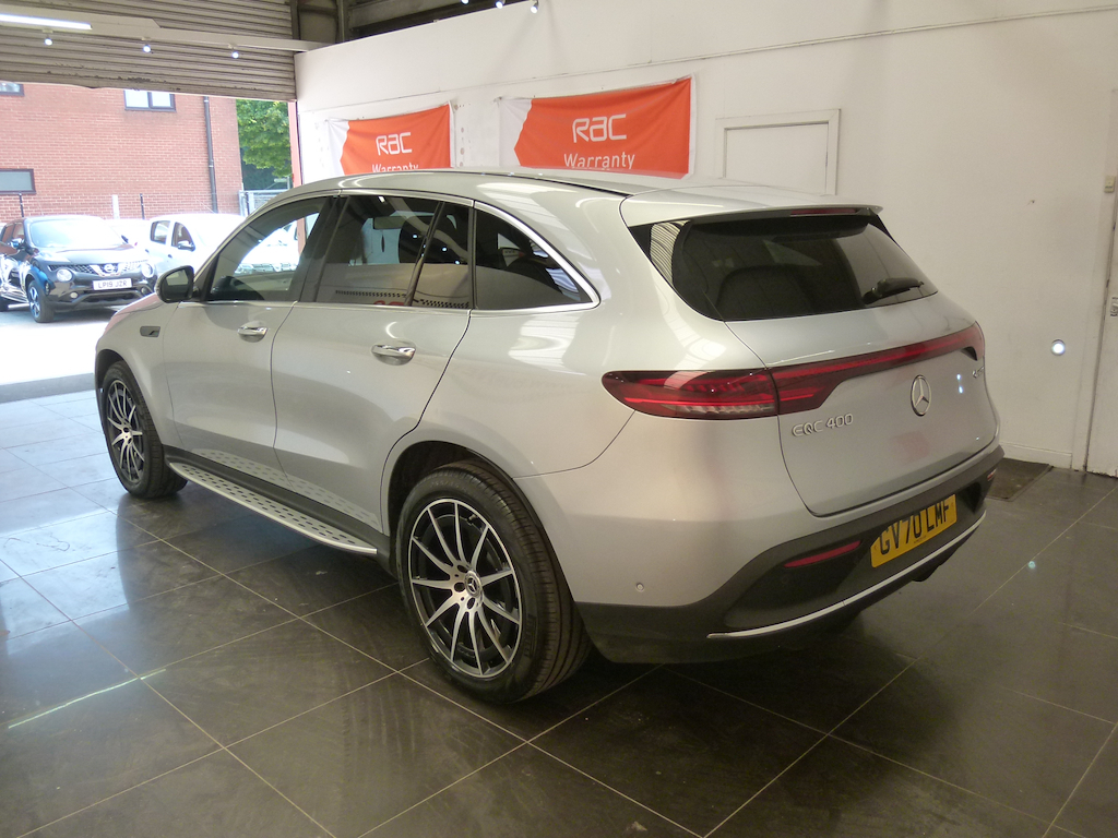 Mercedes-Benz EQC Eqc 400 4Matic Amg Line Silver #5