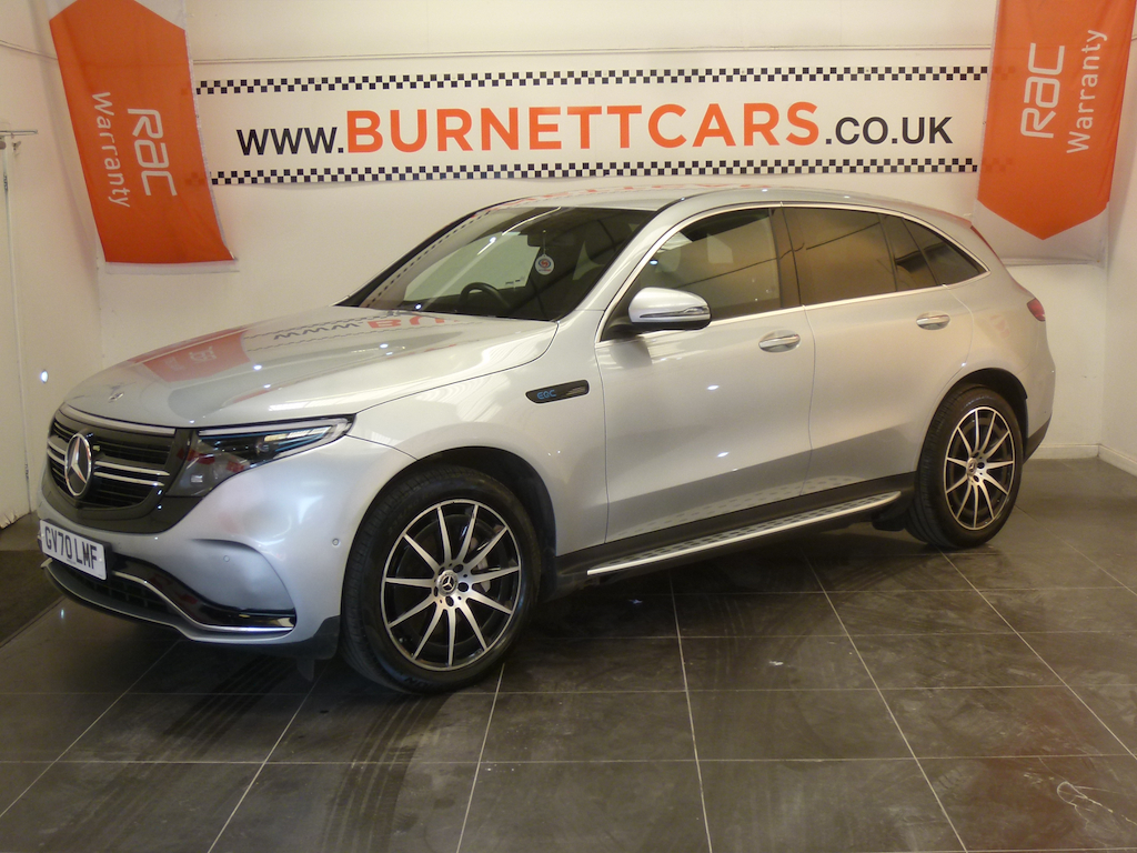 Mercedes-Benz EQC Eqc 400 4Matic Amg Line Silver #2