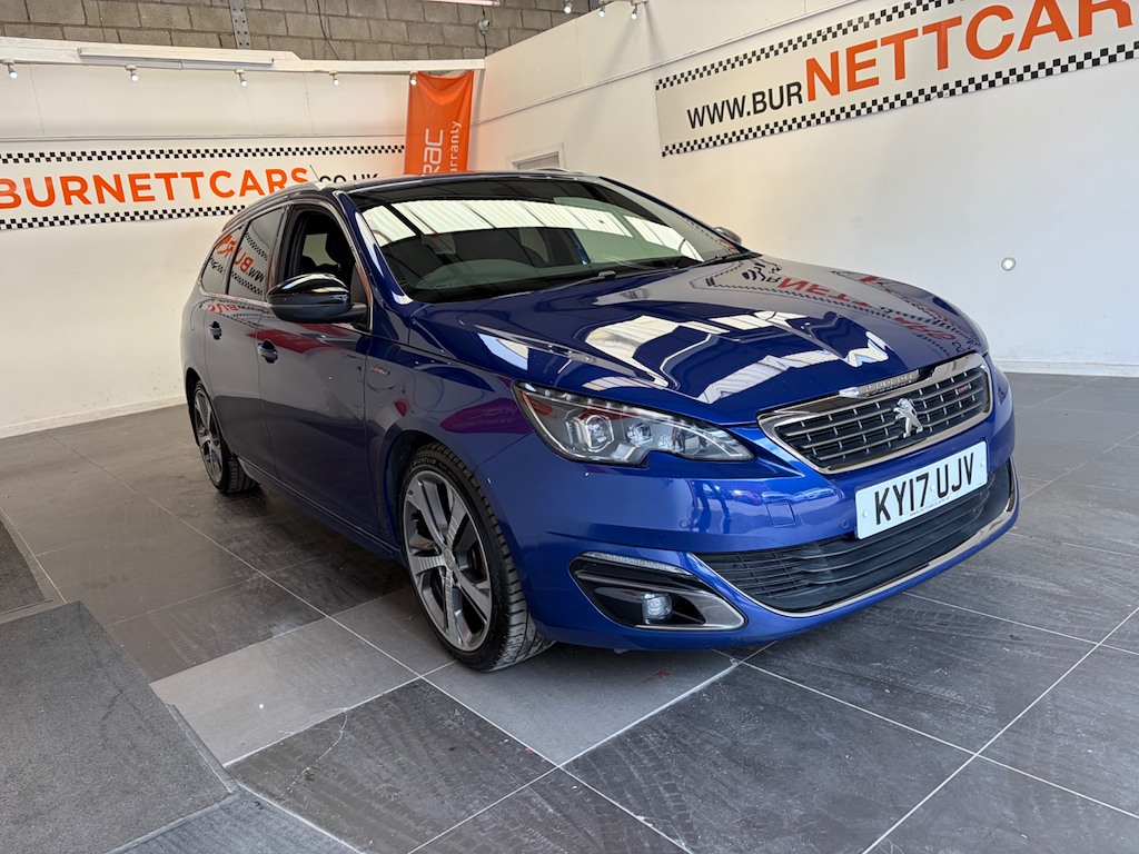 Peugeot 308 SW Blue Hdi Ss Sw Gt Line Blue #4
