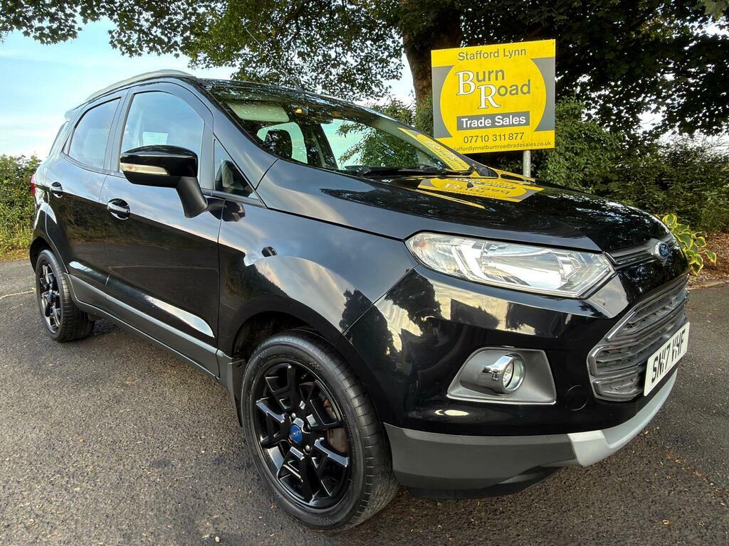 Ford Ecosport 1.5 Tdci Titanium 2Wd Euro 6 35 Tax Ulez Finan Black #7