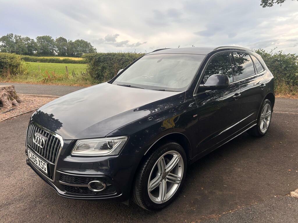 Audi Q5 2.0 Tdi S Line Plus Quattro Euro 6 S S Blue #4