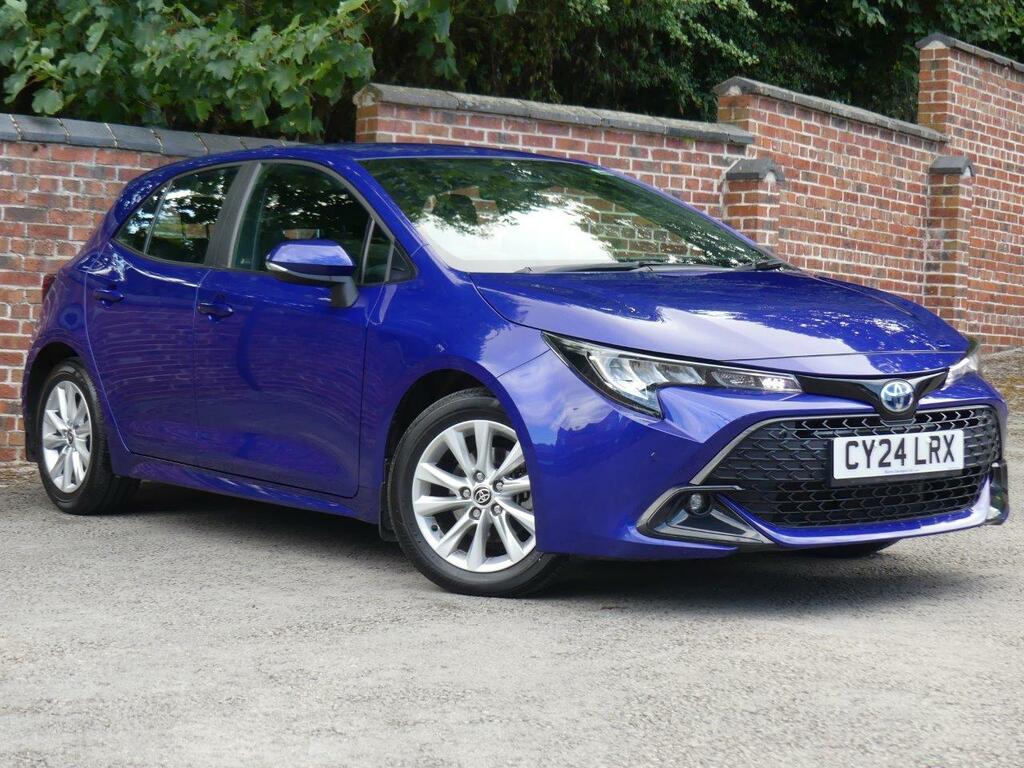 Toyota Corolla Toyota Corolla 2424 1.8 Vvt-h Icon Cvt Blue